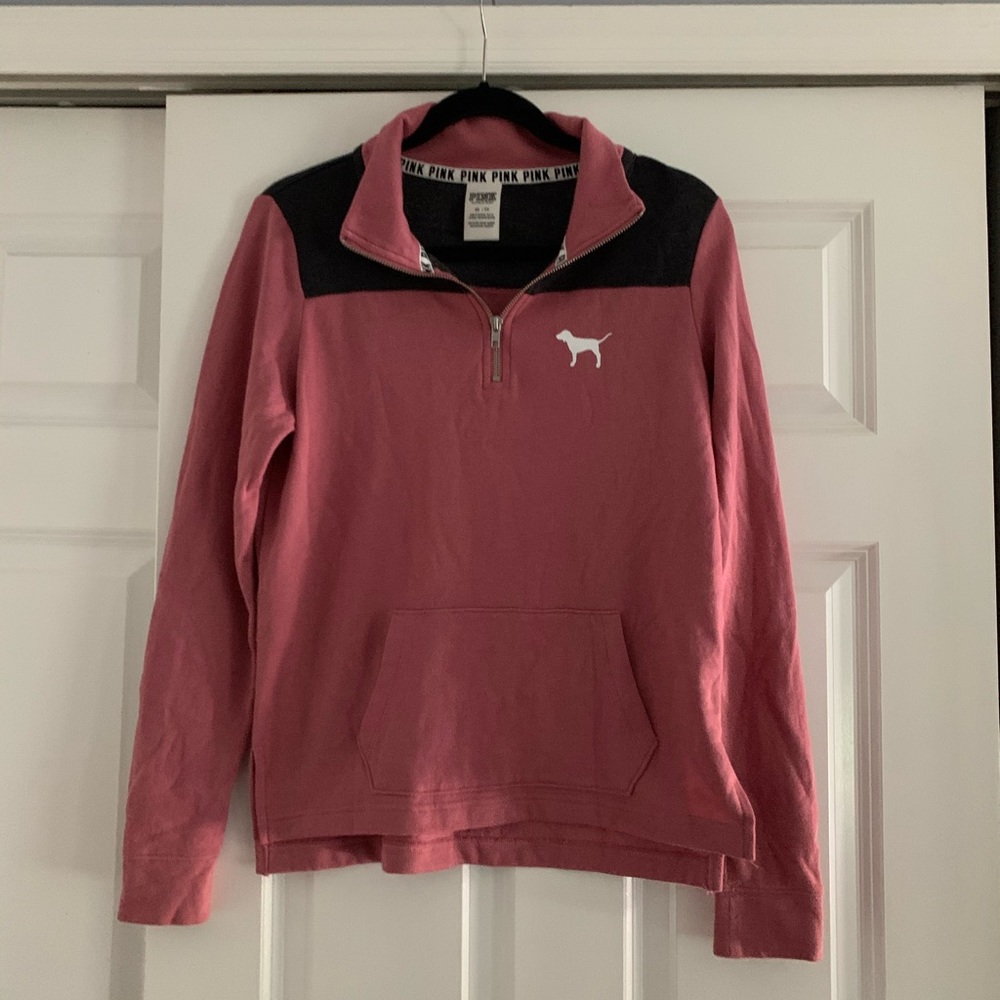 VS PINK Pink Zip Up Pullover
